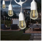 Feit Electric 48' Led Filament String Light 24 Bulbs Waterproof Indoor/outdoor Open. Price: $69.99.