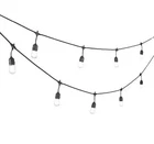 Hampton Bay 48 Ft Commercial Shatterproof Led String Lights 24 Bulbs Outdoor Open. Price: $24.25.