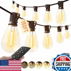 Luckystyle 150FT Led Outdoor String Lights W/ Remote, 55+2 Shatterproof Bulbs New. Price: $113.38.