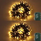 Pack 10.8FT 120LED Christmas Fairy Lights, Twinkle Battery Operated With New. Price: $21.58.