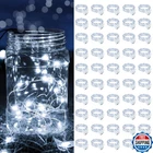 Chzk 50 Pack White Fairy Lights Battery Operated 7FT 20 Led String Twinkle New. Price: $83.45.