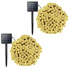 Vmanoo Solar String Lights 100 Led M5 Clear Mini Fairy Christmas Lighting Decor New. Price: $16.68.