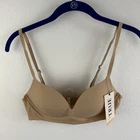 True & Co Body Light Nude Push Up Bra Size 34B Wireless Padded New. Price: $19.99.