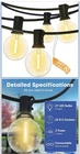 Sunsgne G40 Led Globe Outdoor String Lights Waterproof Shatterproof... Fast Ship New. Price: $26.00.