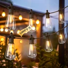 200FT Dimmable Led Outdoor String Lights, Waterproof Vintage Patio New. Price: $117.99.