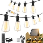 Brightown 52FT Solar String Lights Outdoor Waterproof, Patio With Remote New. Price: $31.79.