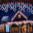 Retisee 65FT Red White Solar Valentine's Day Icicle Light For Outdoor Decor 600 New. Price: $66.25.