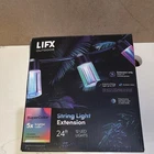 Lifx 12-LIGHT 24 Ft. Outdoor Plug-in Rgb Integrated Led Smart Wi-fi String For. Price: $35.00.