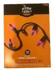 Hyde And Eek! Halloween 100 Mini Purple Lights - Decor New 21 Ft Open. Price: $13.49.