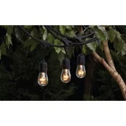 12-LIGHT 24 Ft. Black Indoor/outdoor Plug-in Commercial Incandescent Edison Stri New. Price: $42.42.