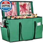 Irrantan 2-IN-1 Christmas Ornament Storage Box & Xmas Figurine Container, Premiu New. Price: $58.16.