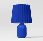 Set Of 2 Target Room Essentials Blue Lamps & Shades New In Box. Price: $19.99.
