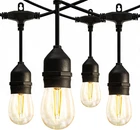 Commercial Grade 96FT Waterproof Outdoor String Lights With 30 Dimmable Bulbs New. Price: $133.99.