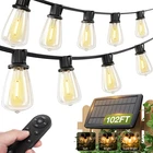 102(96+6) Ft Solar String Lights Waterproof,patio Powered With R... New. Price: $88.95.