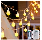 Minetom Pack Globe String Lights Battery Operated, Totally 120 Led New. Price: $19.99.