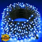 Xmasbokeh Blue 480 Led Christmas Lights, 157FT Outdoor Plug-in Tree W... New. Price: $27.99.