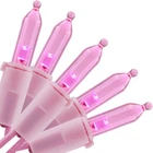 Pink Led Christmas Lights 33 Ft 100 Count String Certified Yuletime Wire New. Price: $46.99.