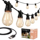 Brightech Ambience Pro Usb Powered String Lights 24 Ft Commercial Grade New. Price: $36.99.