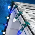 C9 Led Christmas Lights Outdoor With Spring Clips, 50FT Waterproof ... New. Price: $72.27.
