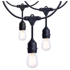 Satco Lighting S8020R1 24' Clear Led Smart String Lights - Black New. Price: $38.56.