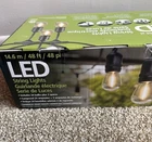 48 Led Filament String Light Waterproof Indoor/outdoor Feit Electric New Open. Price: $39.99.
