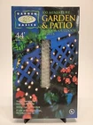 Garden & Patio Outdoor 44' 100 Set Nib New. Price: $25.99.
