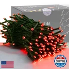 Home Lighting 66FT 200LED Red String Lights, Green Wire, 8 Modes, Waterproof New. Price: $59.00.