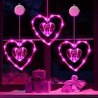 Lyubasa 3 Pack Valentines Day Window Lights Decorations With Timer, Battery P... New. Price: $26.29.