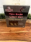Nib Rivers Edge Bass Fish String Light Set 10 Ft Weather Resistant - New. Price: $17.99.