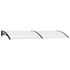 Canopy Window Awning Patio Outdoor Porch Front Polycarbonate Vidaxl New. Price: $72.99.