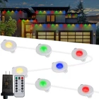 Permanent Christmas Outdoor LIGHTS,50FT 36LED Eaves With REMOTE,8 Mode... New. Price: $40.55.