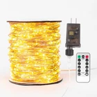 Zeluxdot 164FT 1000 Led Fairy String Lights Plug-in Waterproof 8 Modes Warm Whit New. Price: $46.79.