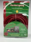 Sunbeam 18' Flexible Rope Lighting Red Ice Indoor Outdoor Holiday New. Price: $18.88.