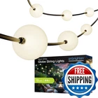 Enbrighten Globe Outdoor String Lights 44FT 12 Large 4IN Round Bulbs 2700K Warm New. Price: $139.98.