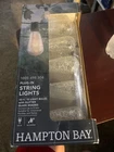 Hampton Bay Ft. Plug-in Incandescent ST40 Bulb String Light 1005 698 304 New. Price: $18.95.