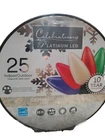 Celebrations Platinum Christmas Led Light Set 25 C9 Bulbs 10YR Multicolored Tree New. Price: $17.95.