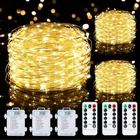 Mlambert Pack 33FT Fairy Lights Battery Operated With Remote And Timer, Wat... New. Price: $18.33.