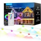 Vrribonx 50FT Permanent Outdoor Rgb Smart Led Eaves Lights, IP67 Waterproof New. Price: $58.48.