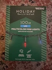 2 Boxes- Holiday Living 100CT Led Multicolor Mini Lights New. Price: $15.00.
