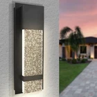 Luxrite Led Outdoor Wall Light Seeded Bubble Glass 3CCT 14 Inch Aluminum IP65 New. Price: $74.95.