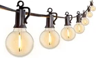 Outdoor String Led 25 Feet G40 Globe Lights, For Patio And Backyard Black New. Price: $23.44.