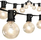 Jonathan Y Indoor/outdoor 25 Ft. Plug-in Bistro Globe Bulb String Lights Black Open. Price: $19.96.