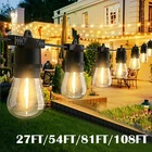 54FT 108FT String Lights S14 Led Shatterproof IP65 For Outdoor Garden Patio Yard New. Price: $56.99.
