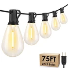 75FT Led Outdoor String Lights S11 Dimmable Patio Light, With 22+2 Waterproof... New. Price: $26.10.