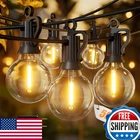 Brightown Outdoor String Lights 50FT 25 G40 Bulbs Shatterproof Patio New. Price: $36.15.