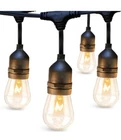 Addlon 48 Ft Outdoor String Lights Commercial Grade Weatherproof Strand, 18 Edis Open. Price: $33.99.