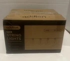Addlon 100FT Led Outdoor String Lights With Edison Shatterproof Bulbs, Heavy-dut Open. Price: $15.99.