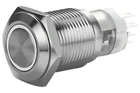 5/8" Silver Stainless Steel Latching Switch White Angel Eye Light Led 16MM 12V New. Price: $12.99.