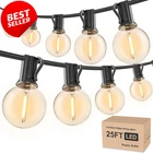 Outdoor String Lights 25FT G40 Led Patio Globe Shatterproof Waterproof Party - New. Price: $26.95.