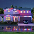 Nanoleaf Smart Multicolor Permanent Outdoor Lights Holiday Starter Kit 50FT -nib New. Price: $95.00.